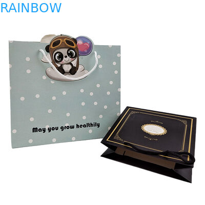 Corda di carta String Kraft Paper Bag Handle Corda di carta Accepta personalizzazione Colore confezionamento di carta contorta