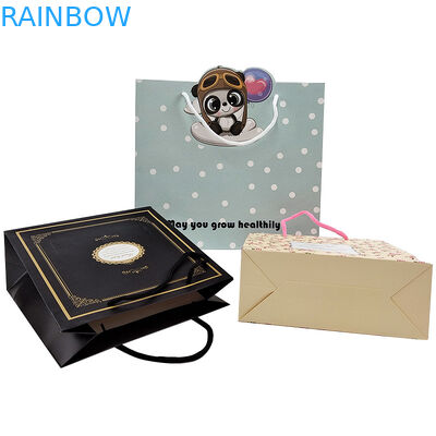 Corda di carta String Kraft Paper Bag Handle Corda di carta Accepta personalizzazione Colore confezionamento di carta contorta