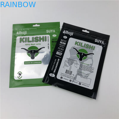 Fogli a tripla guarnizione, cerniera, sacchetti di imballaggio in plastica