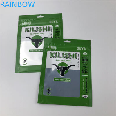 Fogli a tripla guarnizione, cerniera, sacchetti di imballaggio in plastica