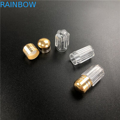 Contenitore di medicina in plastica in stile ottagono con becco metallico per pillole di potenziamento maschile