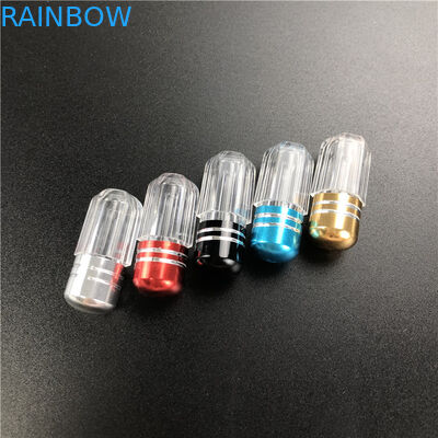 Contenitore di medicina in plastica in stile ottagono con becco metallico per pillole di potenziamento maschile