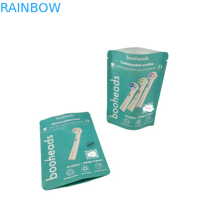 Sacchetto biodegradabile per lozione per il corpo Bagno sale doccia Gel imballaggio alimentare Sacchetti a serratura a zip sacchetto stand up