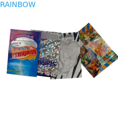 Mylar Bag per cioccolato, fagioli, zucchero, delizioso cibo, caffè, borsa per giocattoli, sacchetto a piedi con buco per appendere.