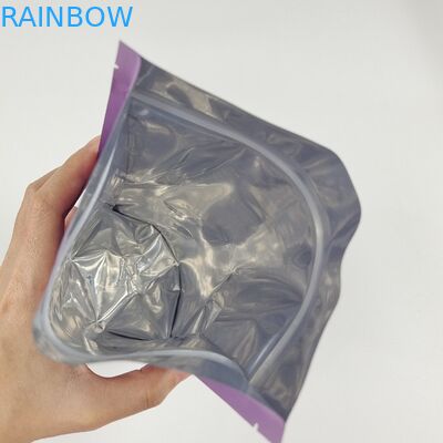 Personalizzazione 500pcs 1000pcs Low Moq Zipper Lock Food Candy Packaging Custom Digital Printing Reseal Stand Up Bag