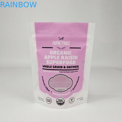 Hot Sale Custom stampato sacchetto di imballaggio di plastica di alluminio Mylar Zipper Ziplock sacchetto Stand Up sacchetto per noci Snack Food