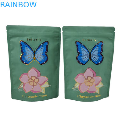 Vendita calda Tasse antiodore personalizzate con logo In piedi carta di alluminio sacchetto Mylar per cioccolato