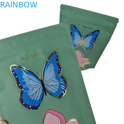 Borsa Mylar Soft Touch con Spot UV Custom Risaleable per la polvere di spezie