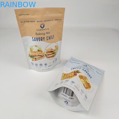 Borsa a chiusura a cerniera di alluminio stratificata su misura Borsa a chiusura a chiusura a chiusura a chiusura a chiusura a chiusura per caffè