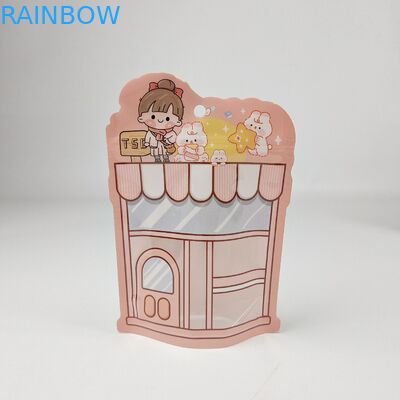 Stampa a gravura finitura opaca Mylar Stand up sacchetto di imballaggio sacchetto sigillabile a calore uva passa facile lacerazione Notch sacchetti ziplock