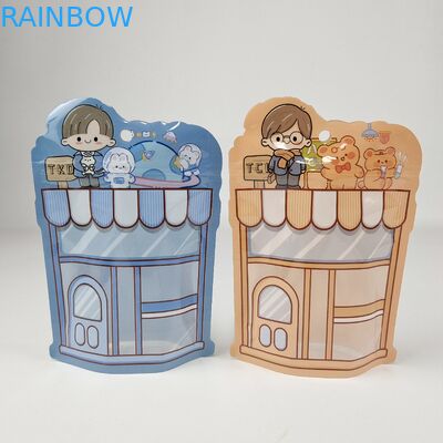 Produttori confezione portatile a marchio personalizzata chip di biscotti caramelle ziplock sacchetto alimentare in polipropilene Mylar