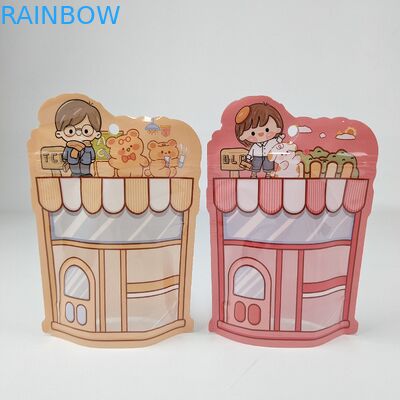 Stampa a gravura Stampa mate Mylar Stand Up Bag Bag Packaging Bag Calore ricapsulabile Raisin Easy Tear Notch Ziplock Bags