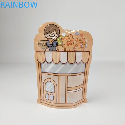 Ingrosso di qualità alimentare ri-chiudibile in posizione eretta di foglio di alluminio di plastica di cerniera in polvere imballaggio alimentare imballaggio di spezie stampato su misura