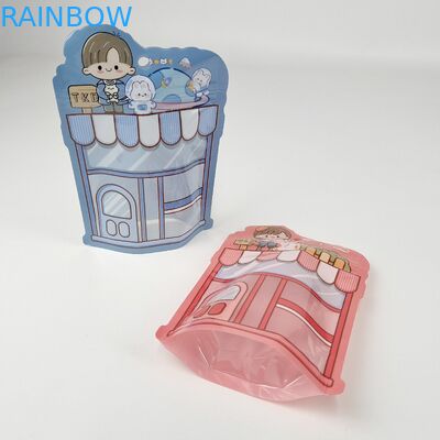 Ingrosso di qualità alimentare ri-chiudibile in posizione eretta di foglio di alluminio di plastica di cerniera in polvere imballaggio alimentare imballaggio di spezie stampato su misura