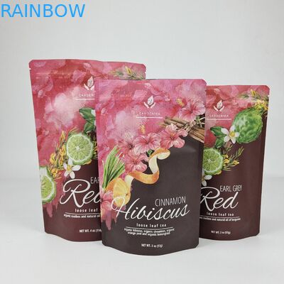 Sigillo termico di stampa digitale 100g 250g 500g Plastico Ziplock Proof Odor Stand Up Bag Packaging Mylar Bags