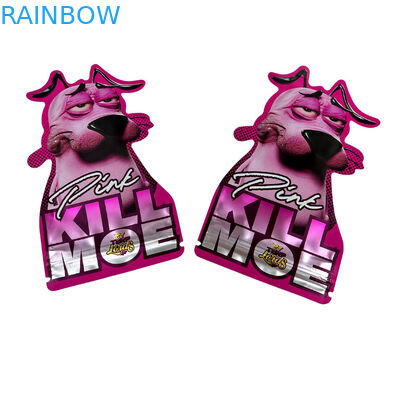 Reciclata speciale in forma personalizzata 7 14 28g gomma a prova di bambini di alluminio foglio di caramella sacchetto Mylar