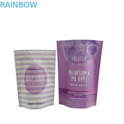 Sacchetti Mylar Sacchetto di pacchetto Sacchetto trasparente Sacchetto a zip colorato Chiusura a zip di plastica di alluminio