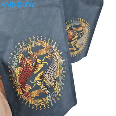 Low MOQ Custom Stand Up Zipper Coffee Bag Foil di alluminio ricapsulabile sacca Mylar per proteine in polvere di spezie di caffè