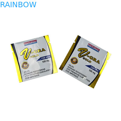 Borse di imballaggio con logo personalizzato Borsa di imballaggio a chiusura a cerniera Bottega di imballaggio snack Caramelle frutta secca tre lati sigillata Borsa