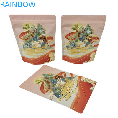 Best Seller Custom Soft Touch Mylar Bag Stand Up Foil di alluminio 3.5g Proof Proof Protein Caffè Spezia Farina Imballaggio Po