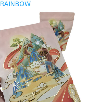 Best Seller Custom Soft Touch Mylar Bag Stand Up Foil di alluminio 3.5g Proof Proof Protein Caffè Spezia Farina Imballaggio Po