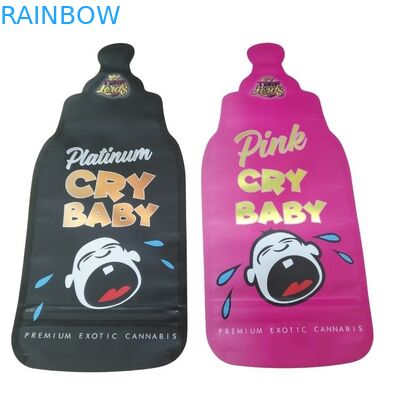 Stampato su misura 3.5g Unico speciale taglio a stampa a stampo irregolare sacchetti di Mylar sigillati 8 ° antiodore sacchetto speciale Cali Mylar