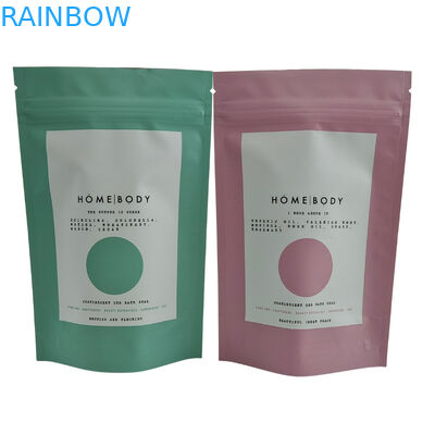 Imballaggio personalizzato Stand Up Bag Mylar Zipper Bag Aluminum Foil Bag per la confezione di sale da bagno