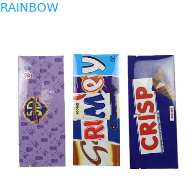 Sacchetto vuoto di proteine in polvere di zucchero e caffè con sacchetto di confezionamento sigillato sul retro