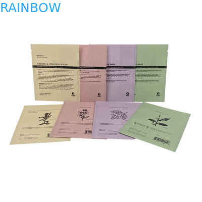 Imballaggio personalizzato Sacchetti in foglio di alluminio di plastica biodegradabile impermeabile Chiusura a cerniera piatta per caffè