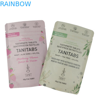 Imballaggio alimentare ecologico a ziplock 100% compostabile, biodegradabile