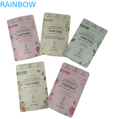 Imballaggio alimentare ecologico a ziplock 100% compostabile, biodegradabile