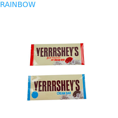 Stampato su misura di qualità alimentare Sul retro del lato sigillato Sacchetto Snack Energy Bar Imballaggio Confezione Sacchetto di cioccolato a base di funghi