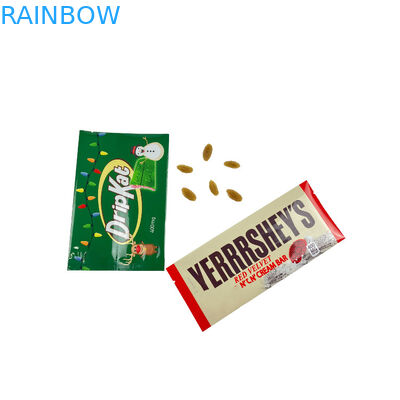 Stampa su misura Barrette di proteine in foglio di alluminio Imballaggio Sachet Noci di qualità alimentare Barretta di cioccolato Imballaggio piccolo sacchetto di plastica