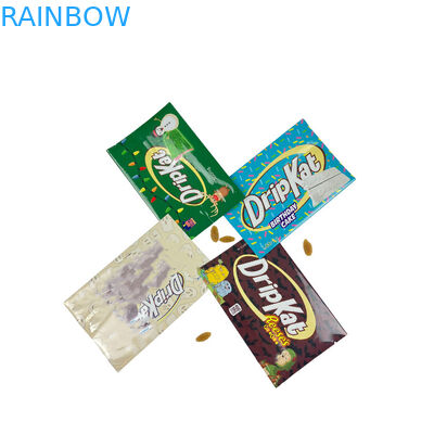 Stampa su misura Barrette di proteine in foglio di alluminio Imballaggio Sachet Noci di qualità alimentare Barretta di cioccolato Imballaggio piccolo sacchetto di plastica