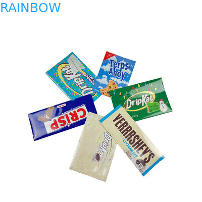 Stampa su misura Barrette di proteine in foglio di alluminio Imballaggio Sachet Noci di qualità alimentare Barretta di cioccolato Imballaggio piccolo sacchetto di plastica