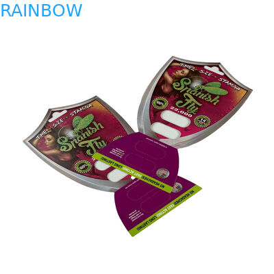 3D Sex Pill Blister Card Packaging Per 1/2 Capsule Ventricolare 3D Card Display Box