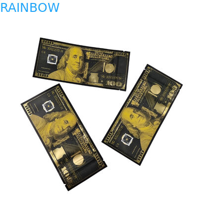 Borsa per stampa su misura Mylar Proof odor Stand Up Bag Candy Food Packaging 3.5g Mylar Ziplock Bag With Window