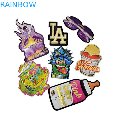 Imballaggio su misura Disegno di imballaggio antiodore Sacchetti ricapsulabili Conservatorio alimentare 3.5g Sacchetti per snack Imballaggio in plastica Sacchetti Mylar