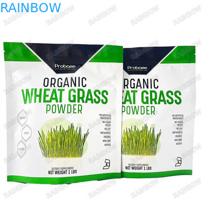 Borsa di imballaggio in plastica a chiusura zip riutilizzabile stampata su misura con sacchetto eretto con confezionamento alimentare commestibile a prova di odore