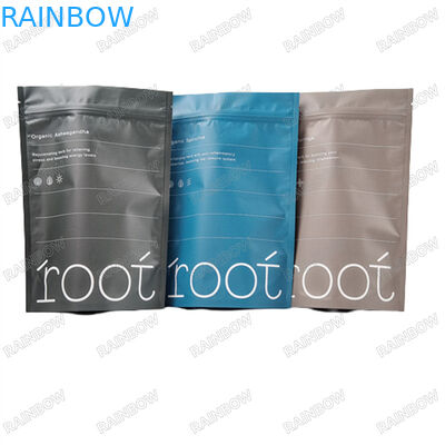 Sacchetti a logo personalizzati di alta qualità a prova di umidità ricapribili di qualità alimentare imballaggio di sale da bagno sacchetti di plastica in piedi