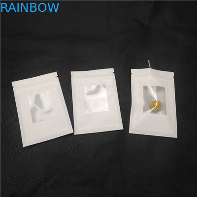 Sacchetti per gioielli in plastica personalizzati con finestra trasparente