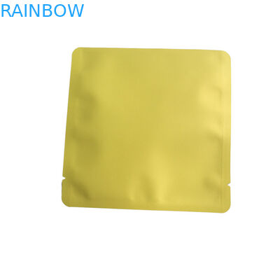 Logo personalizzato di qualità alimentare Chiara Zipper anteriore 3 Side Seal Bag per maschera facciale