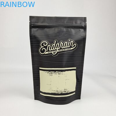 Custom Matte Metallico Finish Folio di alluminio Doypack Stand Up Zipper sacchetto di plastica Snack Food Bag