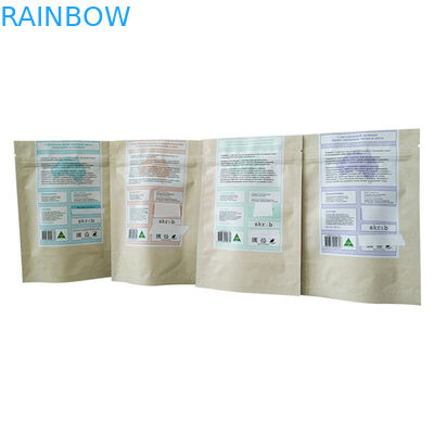 Sacchetti di foglio d'argento in piedi con Doy Pack Design per l'imballaggio di gomma per il corpo del caffè