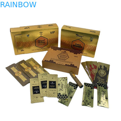 Vendita diretta di fabbrica Sacchetti e scatole di miele con spot UV stampa del logo personalizzato