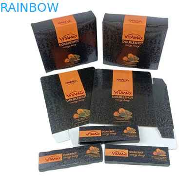 Vendita diretta di fabbrica Sacchetti e scatole di miele con spot UV stampa del logo personalizzato