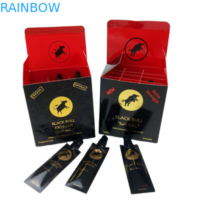 Ingrosso miele di rinoceronte in oro segreto stampato miracolo miele 3D cartone lenticolare scatola di visualizzazione sacchetti di miele imballaggio