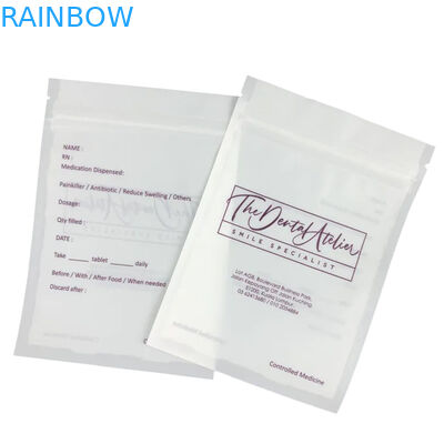 Confezioni di sacchetti di plastica di spessore personalizzato con sigillo termico per manico di sigillamento