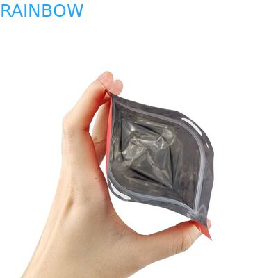 Borse di snack a fondo piatto stampate su misura con superficie opaca per sacchetti di imballaggio alimentare