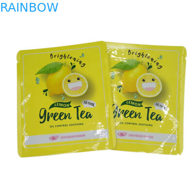 Sello termico Sottili tasche di sigillo a tre lati di dimensioni piatte pacchetti di campioni per maschere per il viso